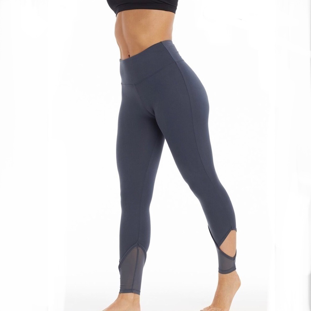 Marika Jade 7/8 Legging In Ombré Blue Mesh Ankle